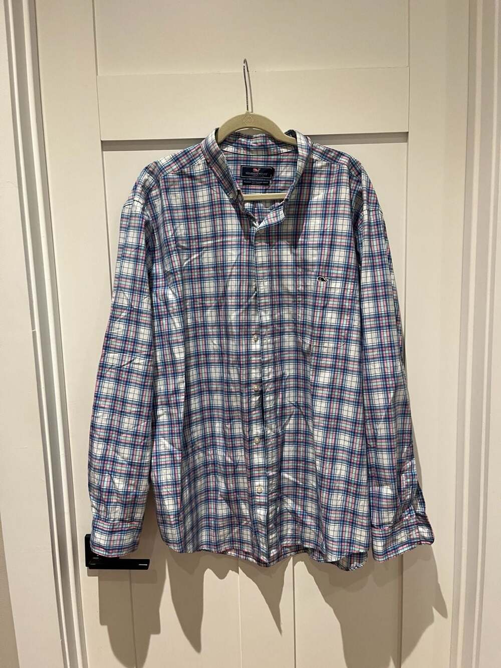Vineyard Vines by Shep & Ian Classic Fit Tucker Plaid Long Sleeve Button Down Sh